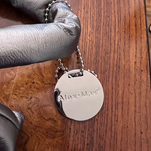 Silver/Gray  Shoulder Bag Alex Max Purse - Picture 5 of 5